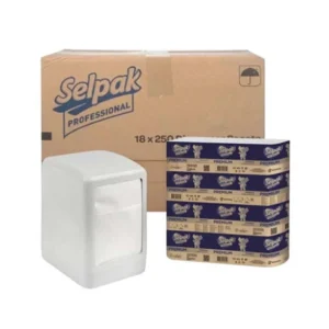 Selpak Professional სელპაკი მაგიდის დისპენსერის ხელსახოცი
