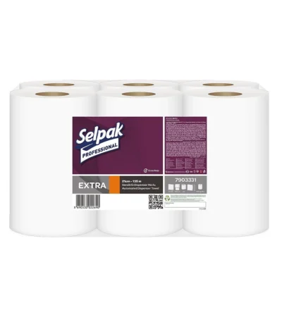 Selpak სელპაკი ლაზერის ხელსახოცი რულონი