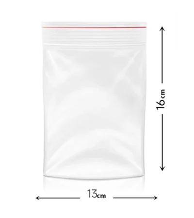 Ziplock ზიპ პარკი 13×16სმ