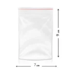Ziplock ზიპ პარკი 7×9სმ
