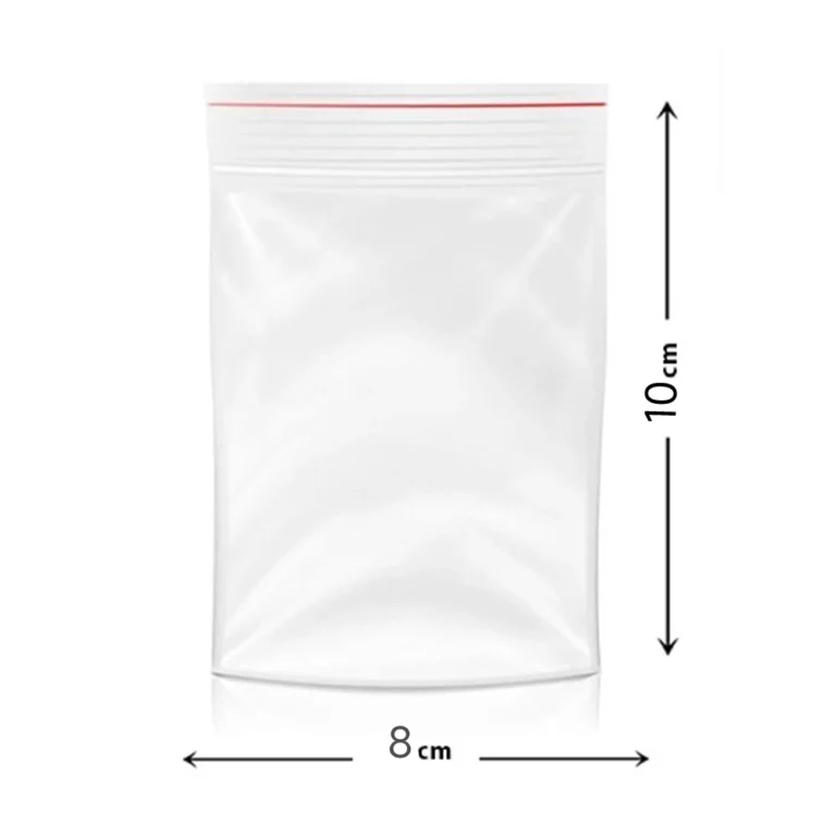 Ziplock ზიპ პარკი 8×10სმ