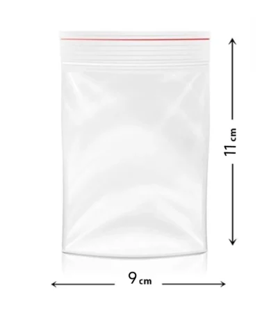 Ziplock ზიპ პარკი 9×11სმ