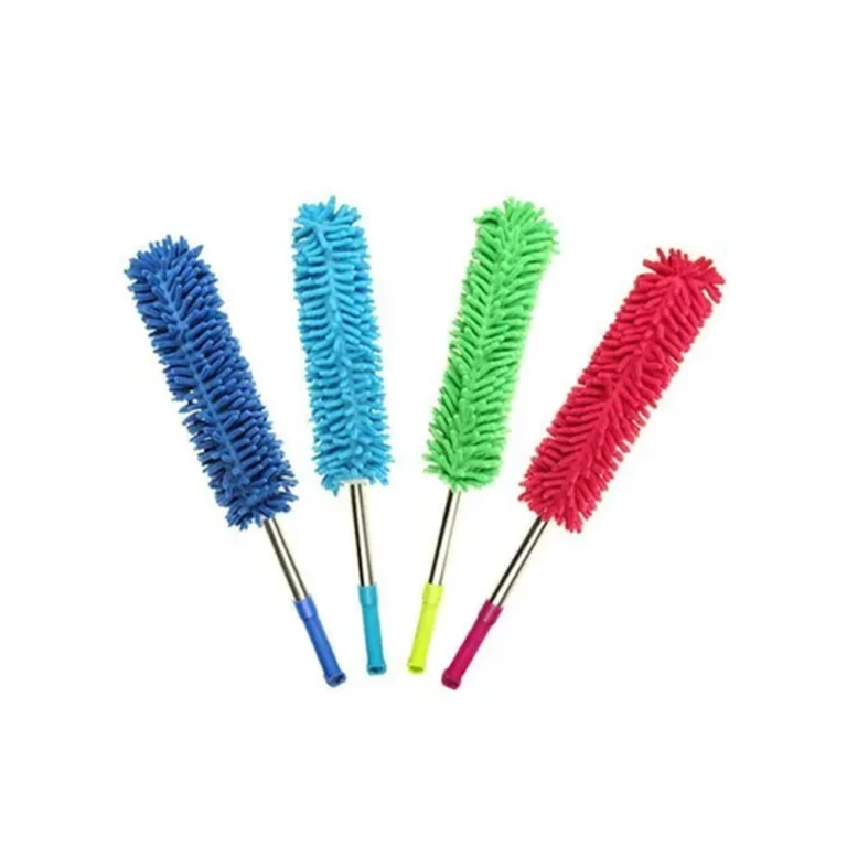 მტვრის საწმენდი ჯოხი მიკროფიბრა