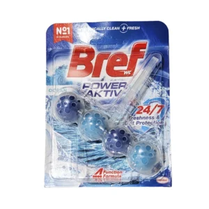 Bref Power Active უნიტაზში ჩასაკიდებელი მყარი არომატიზატორი წიწვი 100 გრ