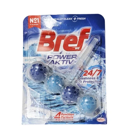 Bref Power Active უნიტაზში ჩასაკიდებელი მყარი არომატიზატორი წიწვი 100 გრ