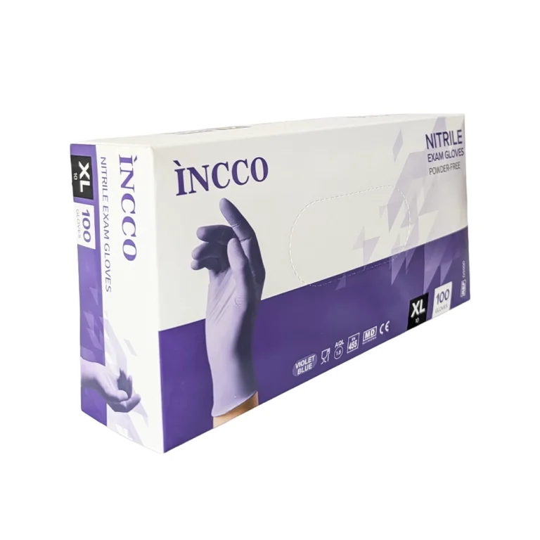 INCCO სამედიცინო ნიტრილის XL ზომის ხელთათმანი
