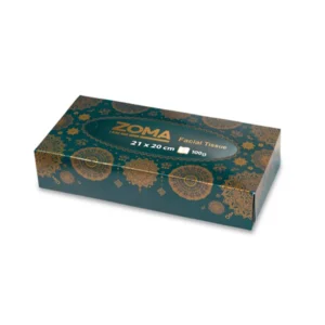 Zoma რბილი ორფენიანი ხელსახოცი ყუთში 21×20 სმ