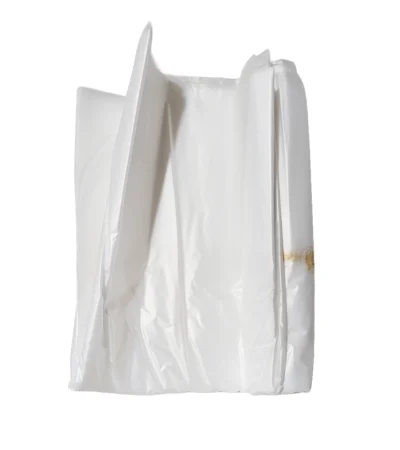 120 ლიტრიანი თეთრი ნაგვის პარკი 80×110 სმ