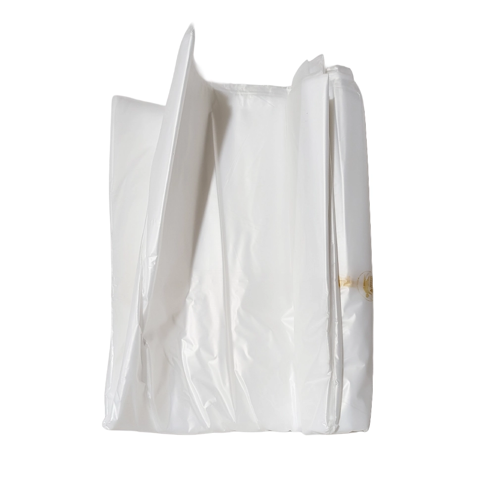 130 ლიტრიანი თეთრი ნაგვის პარკი 90×120 სმ