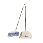 პლასტმასის ცოცხი და აქანდაზი კომლექტში