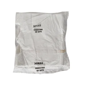 პოლიეთილენის პარკი გამჭირვალე 30×53 სმ