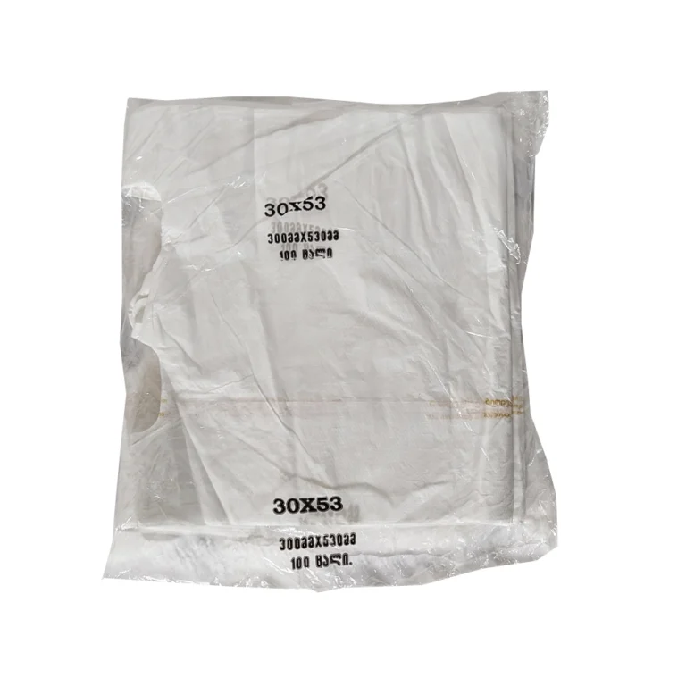 პოლიეთილენის პარკი გამჭირვალე 30×53 სმ